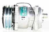 KLIMA KOMPRESÖR-12V SD5S14  R134a  UNIVERSAL> 132mm A2 K YATIK A.Ç-İ.K - SANDEN-6630 - 1