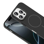 Apple iPhone 16 Pro Max Kılıf M-safe Şarj Özellikli  Ruby Sert Kapak thumbnail 7