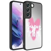 Galaxy S21 FE Kılıf Aynalı Desenli Kamera Korumalı Parlak  Mirror Kapak thumbnail 1