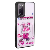 Galaxy S20 FE Kılıf Parlayan Kabartmalı İkonik Figürlü  Amas Silikon Kapak thumbnail 6