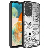 Galaxy A23 Kılıf Aynalı Desenli Kamera Korumalı Parlak  Mirror Kapak thumbnail 2