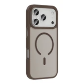 Apple iPhone 17 Pro Max Kılıf M-safe Şarj Özellikli Mat Arka Yüzey Zore Sio Kapak - 6