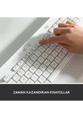Logitech Signature K650 Tam Boyutlu Kablosuz Türkçe Q Klavye, Beyaz 920-010973 - 3