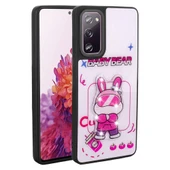 Galaxy S20 FE Kılıf Parlayan Kabartmalı İkonik Figürlü  Amas Silikon Kapak thumbnail 1