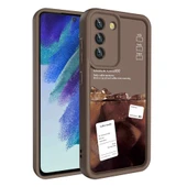 Galaxy S21 FE Kılıf Kamera Korumalı Baskılı Arka Yüzey  Klas Kapak thumbnail 4