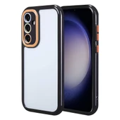 Galaxy S23 Kılıf Kamera Korumalı Renkli Kenar ve Çerçeve Tasarımlı  Vitamin Kapak thumbnail 1