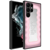 Galaxy S23 Ultra Kılıf Aynalı Desenli Kamera Korumalı Parlak  Mirror Kapak thumbnail 1