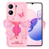 Xiaomi Redmi 13C Kılıf Kamera Korumalı Figür Tasarımlı Zore Kapya Kapak - 2