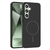 Galaxy S24 FE Kılıf M-safe Şarj Özellikli  Ruby Sert Kapak thumbnail 2