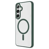 Galaxy S24 Kılıf M-safe Şarj Özellikli  Krom M-safe Silikon Kapak thumbnail 1