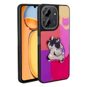 Xiaomi Redmi 13C Kılıf Parlayan Kabartmalı İkonik Figürlü  Amas Silikon Kapak thumbnail 1