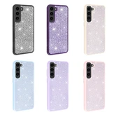 Galaxy S23 Kılıf Parlak Taşlı Tasarım  Ston Kapak thumbnail 3