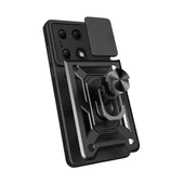 Xiaomi Redmi Note 13 Pro 4G Kılıf Magnetik Standlı Kamera Korumalı  Sürgülü Vega Kapak thumbnail 5