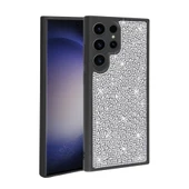 Galaxy S23 Ultra Kılıf Parlak Taşlı Tasarım  Ston Kapak thumbnail 2
