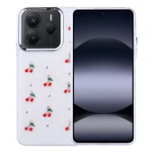 Xiaomi Redmi Note 14 5G Kılıf Airbag Tasarımlı Simli Şeffaf  Kutup Kapak thumbnail 1