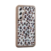 Galaxy S24 FE Kılıf Taşlı ve Simli Tasarım  Azra Kapak thumbnail 3