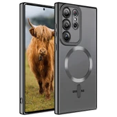 Galaxy S23 Ultra Kılıf M-safe Wireless Şarj Özellikli  Setro Silikon thumbnail 1