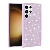 Galaxy S23 Ultra Kılıf Parlak Taşlı Tasarım  Pırlanta Kapak thumbnail 3