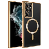 Galaxy S23 Ultra Kılıf M-safe Wireless Şarj Özellikli  Setro Silikon thumbnail 1