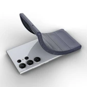 Galaxy S23 Ultra Kılıf Esnek TPU Oyuklu Arka Yüzey Tasarımlı  Etnik Silikon Kapak thumbnail 3