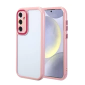 Galaxy S24 Kılıf Kamera Korumalı Renkli Kenar ve Çerçeve Tasarımlı  Vitamin Kapak thumbnail 1