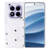 Xiaomi Redmi Note 14 Pro Plus Kılıf Airbag Tasarımlı Simli Şeffaf  Kutup Kapak thumbnail 2