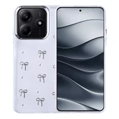 Xiaomi Redmi Note 14 4G Kılıf Airbag Tasarımlı Simli Şeffaf  Kutup Kapak thumbnail 2