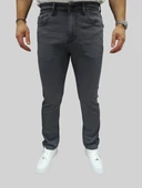 Erkek Enjoy Regular Fit Ligralı Açık Gri Kot Pantolon - 1