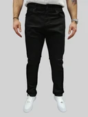 Erkek Enjoy Regular Fit Ligralı Siyah Kot Pantolon thumbnail 5