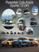 Wi-Fi CarPlay Android 10.26" 4K Çift Kamera FM Radyolu Araç Multimedya Ekranı Tak Çalıştır - 6