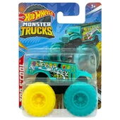 Hot Wheels Monster Trucks Mini TOO S'COOL (Turquoise) 1:70 Scale Plastic Vehicle - 1