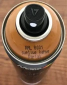 Motip Carat Ral 8001 Sütlü Kahve Sprey Boya 400 ml Germany - 1