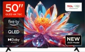 TCL 50T6C 4K Ultra HD 50" 127 Ekran Uydu Alıcılı Google Smart QLED TV thumbnail 1