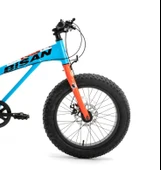 Bisan Limit 20 Jant Kalın tekerli Çocuk Bisikleti Mavi Turuncu thumbnail 2