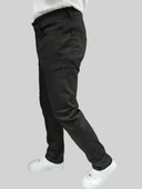 Erkek Enjoy Regular Fit Ligralı Siyah Kot Pantolon thumbnail 3