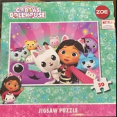 Puzzle 50 piese Gabby's doll House - 1