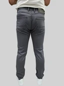 Erkek Enjoy Regular Fit Ligralı Açık Gri Kot Pantolon - 3