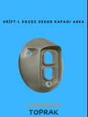 Drift-L Egzoz Dekor Kapağı Arka – Motosiklet Egzoz Koruma Parçası - 1