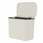 Karaca Home Pino 8 Lt Çöp Kovası Beyaz thumbnail 3