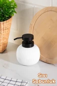 Porsima 3119 Banyo ve Mutfak Sıvı Sabunluk 450ML Beyaz - 1