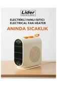 Lider Harza Elektrikli Fanlı Isıtıcı - 2