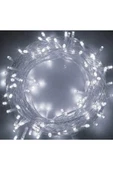 100 Ledli Fişli Dekoratif Işık | Animasyonlu 10 Metre  Yılbaşı, Bahçe, Oda ve Parti Süsleme Lambası - 8