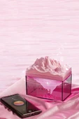 Z4 Kuzey Okyanus Temalı Gece Lambası Özellikli BT Kablosuz Hoparlör - Pembe - 3