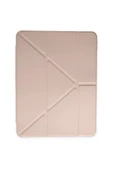 iPad Pro 11 (2024) Kılıf Kalemlikli Mars Tablet Kılıfı - Rose Gold - 3