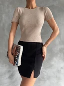 Taş baskılı kaş korse bluz thumbnail 1