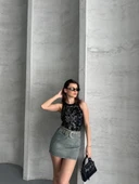 Varaklı bluz thumbnail 3