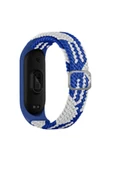Xiaomi Mi Band 4 Star Kordon - Mavi-Beyaz - 1