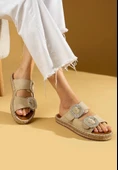 Hertas Bej Nubuk Tokalı Terlik thumbnail 2