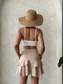 Vnlu fırfırlı etek s24681 thumbnail 5