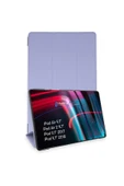 iPad 5 Air 9.7 Kılıf Tablet Smart Kılıf - Lila - 1